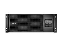 APC Smart-UPS SRT 6000VA RM - Onduleur ( montage en rack ) - CA 230 V - 6000 Watt - 6000 VA - Ethernet 10/100, USB - connecteurs de sortie : 13 - 4U - noir SRT6KRMXLI