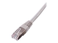 Uniformatic - Cordon de raccordement - RJ-45 (M) pour RJ-45 (M) - 1 m - SFTP - CAT 6 - moulé, bloqué - gris 23041