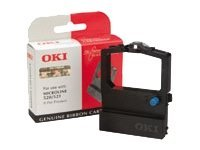 OKI - Noir - ruban d'impression - pour Microline 520, 520 Elite, 521, 521 Elite 09002315