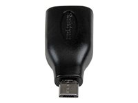 StarTech.com Adaptateur USB 2.0 Micro USB B OTG - M/F - Adaptateur USB - USB (F) pour Micro-USB de type B (M) - noir UUSBOTGADAP