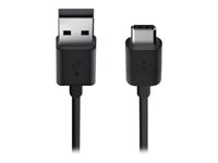 Belkin MIXIT 2.0 USB-A to USB-C Charge Cable - Câble USB - USB (M) pour USB-C (M) - USB 2.0 - 1.22 m - noir F2CU032BT04-BLK
