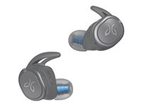 Jaybird RUN XT - Écouteurs sans fil avec micro - intra-auriculaire - Bluetooth - isolation acoustique - gris, tempête 985-000894