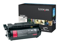 Lexmark - Noir - original - cartouche de toner - pour Lexmark T632, T634, T634dtn-32, X632, X634 12A7365