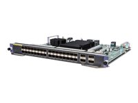 HPE FlexNetwork 10500 M2SG Module - Module d'extension - 10 Gigabit SFP+ / SFP (mini-GBIC) x 32 + 40 Gigabit QSFP+ x 4 JH432A