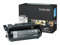 Lexmark - À rendement extrêmement élevé - noir - original - cartouche de toner LCCP, LRP - pour Lexmark T632, T634, T634dtn-32, X632, X634 12A7465