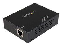 StarTech.com Répéteur Gigabit PoE+ à 1 port - Extendeur réseau Power over Ethernet 802.3at et 802.3af - Gigabit PoE extender - 100 m - Relais - 1GbE - 10Base-T, 100Base-TX, 1000Base-T - jusqu'à 100 m - pour P/N: ST12MHDLANU POEEXT1GAT