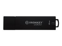 IronKey D300 - Clé USB - chiffré - 8 Go - USB 3.0 - FIPS 140-2 Level 3 IKD300/8GB