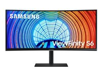 Samsung ViewFinity S6 S34A650UBU - S65UA Series - écran LCD - incurvé - 34" - HDR LS34A650UBUXEN