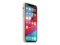 Apple - Coque de protection pour téléphone portable - silicone - sable rose - pour iPhone XS MTF82ZM/A