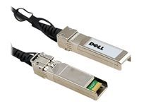 Dell 40GbE Passive Copper Direct Attach Cable - Câble réseau - QSFP+ pour QSFP+ - 3 m - pour Networking C9010, S6010; PowerEdge C6420; PowerSwitch S4112, S5212; ProSupport Plus S4048 470-AAWN