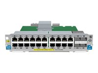 HPE 20-port Gig-T PoE+/4-port SFP v2 zl Module - Module d'extension - Gigabit Ethernet (PoE+) x 20 + SFP (mini-GBIC) x 4 + 4 x SFP - pour HPE 8206, 8212; HPE Aruba 5406, 5412 J9535A