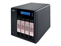 Fujitsu CELVIN NAS Server Q805 - Serveur NAS - 4 Baies - 8 To - SATA 6Gb/s - HDD 2 To x 4 - RAID 0, 1, 5, 6, 10, JBOD, disque de réserve 5 - RAM 2 Go - Gigabit Ethernet - iSCSI S26341-F105-L822