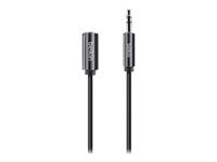 Belkin Stereo Extension Cable - Rallonge de câble audio - mini jack stéréo (M) pour mini jack stéréo (F) - 1.8 m AV10105BT1.8M
