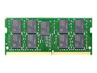 Synology - DDR4 - module - 4 Go - SO DIMM 260 broches - mémoire sans tampon - ECC - pour Disk Station DS1621+ D4ES01-4G