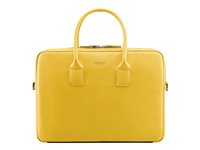 Mobilis Origine Briefcase - Sacoche pour ordinateur portable - 11" - 14" - jaune 042013