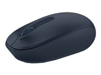 Microsoft Wireless Mobile Mouse 1850 - Souris - droitiers et gauchers - optique - 3 boutons - sans fil - 2.4 GHz - récepteur sans fil USB - bleu (Wool Blue) U7Z-00014