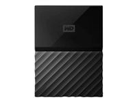 WD My Passport for Mac WDBLPG0020BBK - Disque dur - chiffré - 2 To - externe (portable) - USB 3.0 - AES 256 bits WDBLPG0020BBK-WESE
