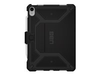 UAG Rugged Case for iPad 10.9 (10th Gen, 2022) - Metropolis Black - Protection d'écran pour tablette - noir - 10.9" - pour Apple 10.9-inch iPad (10ème génération) 123396114040