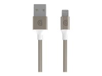 Griffin Premium - Câble Lightning - USB (M) pour Lightning (M) - 3 m - or - pour Apple iPad/iPhone/iPod (Lightning) GC43437