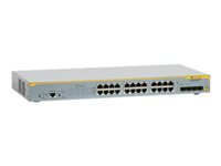 Allied Telesis AT x210-24GT - Commutateur - C2+ - Géré - 20 x 10/100/1000 + 4 x SFP Gigabit combiné - Montable sur rack AT-X210-24GT-50