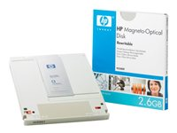 HPE - Disque magnéto-optique - 2.6 Go - Mac / PC - pour StorageWorks 600mx Optical Jukebox, 700mx Optical Jukebox 92280F
