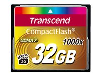 Transcend Ultimate - Carte mémoire flash - 32 Go - 1000x - CompactFlash TS32GCF1000