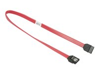 Supermicro - Câble SATA - SATA pour SATA - 35 cm - verrouillé, plat, connecteur droite - pour SuperServer 6016, 6016GT CBL-0315L