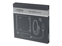 Crucial SSD Install Kit - Adaptateur pour baie de stockage - 3,5" à 2,5" CTSSDINSTALLAC