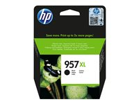 HP 957XL - 63.5 ml - à rendement extrêmement élevé - noir - original - cartouche d'encre - pour Officejet Pro 7720, 7730, 7740, 8210, 8218, 8720, 8725, 8728, 8730, 8740, 8745 L0R40AE#BGX
