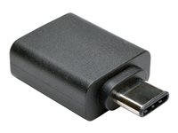 Tripp Lite USB 3.1 Gen 1.5 Adapter USB-C to USB Type A M/F 5 Gbps Tablet Smart Phone - Adaptateur USB - USB type A (F) pour 24 pin USB-C (M) - USB 3.1 - noir U428-000-F