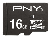 PNY Performance 2015 - Carte mémoire flash (adaptateur microSDHC - SD inclus(e)) - 16 Go - UHS Class 1 / Class10 - microSDHC UHS-I SDU16GPER50-EF