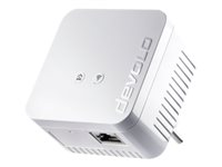 devolo dLAN 550 WiFi - Kit de réseau - adaptateur CPL - HomePlug AV (HPAV), IEEE 1901 - 802.11b/g/n - 2,4 Ghz - Branchement mural 9639