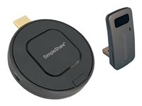 InFocus SimpleShare Wireless Transmitter with Paired USB Touch Adapter - Rallonge vidéo/audio/USB sans fil - 802.11b/g/n, WiFi - jusqu'à 15 m - pour P/N: INA-SIMINT1, INA-SIMPS1, INA-SIMS1 INA-SIMTTM1
