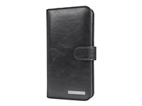 Doro Wallet case - Étui à rabat pour téléphone portable - noir - pour DORO 8040 7330