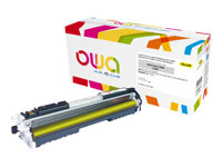 OWA - Jaune - compatible - remanufacturé - cartouche de toner (alternative pour : HP CE312A) - pour HP Color LaserJet Pro CP1025; LaserJet Pro MFP M175; TopShot LaserJet Pro M275 K15411OW