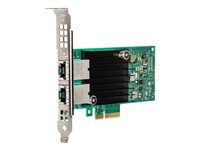 Lenovo ThinkServer X550-T2 by Intel - Adaptateur réseau - PCIe 3.0 x4 profil bas - Gigabit Ethernet / 10 Gb Ethernet x 2 - pour ThinkServer RD350; RD450; RD550; RD650; TD350; TS460 4XC0G88856