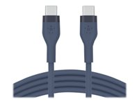 Belkin BOOST CHARGE - Câble USB - 24 pin USB-C (M) pour 24 pin USB-C (M) - USB 2.0 - 2 m - bleu CAB009BT2MBL