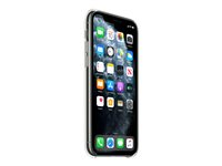 Apple - Coque de protection pour téléphone portable - polycarbonate, polyuréthanne thermoplastique (TPU) - clair - pour iPhone 11 Pro MWYK2ZM/A