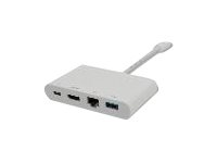 MCL Samar USB3C-504 - Station d'accueil - USB-C - HDMI - GigE USB3C-504