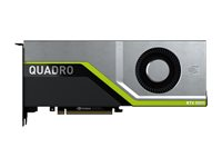 NVIDIA Quadro RTX 5000 - Carte graphique - Quadro RTX 5000 - 16 Go GDDR6 - PCIe 3.0 x16 - 4 x DisplayPort, USB-C - pour Workstation Z2 G4 (MT, 500 Watt, 650 Watt), Z2 G5 (tower), Z4 G4, Z6 G4, Z8 G4; ZCentral 4R Workstation (1350 Watt) 5JH81AA