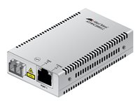 Allied Telesis AT MMC2000/LC - Convertisseur de média à fibre optique - GigE - 10Base-T, 1000Base-SX, 100Base-TX, 1000Base-T - RJ-45 / LC multi-mode - jusqu'à 550 m - 850 nm AT-MMC2000/LC-60