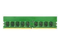 Synology - DDR4 - 16 Go - DIMM 288 broches - 2133 MHz / PC4-17000 - CL15 - 1.2 V - mémoire sans tampon - ECC - pour RackStation RS2418+, RS2818RP+, RS3617RPxs, RS3617xs+, RS3618XS, RS4017XS+ RAMEC2133DDR4-16G