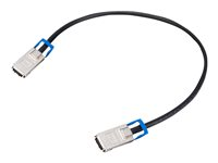 HPE X230 Local Connect - Câble Ethernet 10GBase-CX4 - CX4 (M) pour CX4 (M) - 50 cm - pour HPE 4500, 5120, 5120 8G, 5500, 5510, 5510 24, 5510 2-port, 5510 48 JD363B