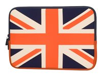 Urban Factory Protect Sleeve Neopren Flag Sleeve UK - Housse d'ordinateur portable - 15.6" - Drapeau britannique FLG61UF