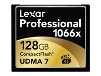 Lexar Professional UDMA - Carte mémoire flash - 128 Go - 1066x - CompactFlash LCF128CRBNA1066