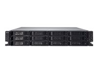 BUFFALO TeraStation 7120r Enterprise - Serveur NAS - 12 Baies - 24 To - rack-montable - SATA 6Gb/s - HDD 2 To x 12 - RAID 0, 1, 5, 6, 10, 50, JBOD, 60, 51, 61 - RAM 8 Go - Gigabit Ethernet - iSCSI - 2U TS-2RZH24T12D-EU