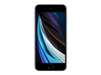 Apple iPhone SE (2e génération) - Smartphone - double SIM - 4G Gigabit Class LTE - 256 Go - 4.7" - 1334 x 750 pixels (326 ppi) - Retina HD - 12 MP (caméra avant 7 MP) - blanc MXVU2ZD/A
