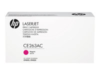 HP CE263AC - Magenta - originale - LaserJet - cartouche de toner (CE263AC) Contract - pour Color LaserJet Enterprise CP4025dn, CP4025n, CP4525dn, CP4525n, CP4525xh CE263AC