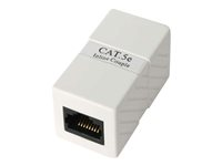 Adaptateur RJ45 vers RJ45 - F/F - Coupleur Ethernet -  - Beige - Coupleur réseau - RJ-45 (F) pour RJ-45 (F) - CAT 5 CAT5COUPLER