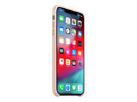 Apple - Coque de protection pour téléphone portable - silicone - sable rose - pour iPhone XS Max MTFD2ZM/A